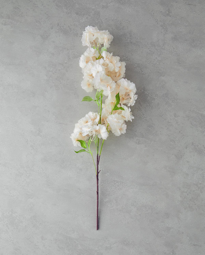 Cherry Branch Tek Dal Yapay Çiçek 100 cm Şampanya