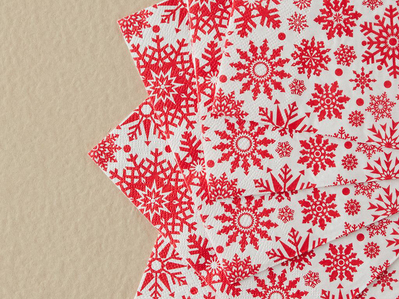 Christmas Snow Kağıt Peçete Beyaz