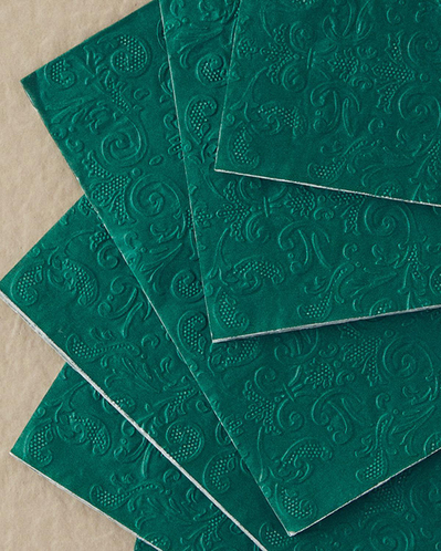 Christmas Straight 20li Kağıt Peçete 33x33 cm Yeşil