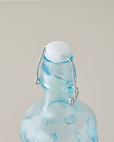 Corin Cam Şişe 1000 ml Turkuaz