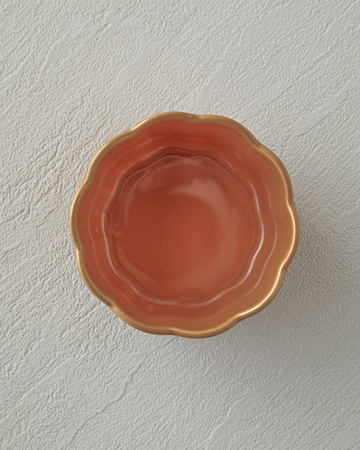 Cottage Stoneware 2li Sufle Fırın Kabı 9 – 9 cm Koyu Pembe – Açık Pembe