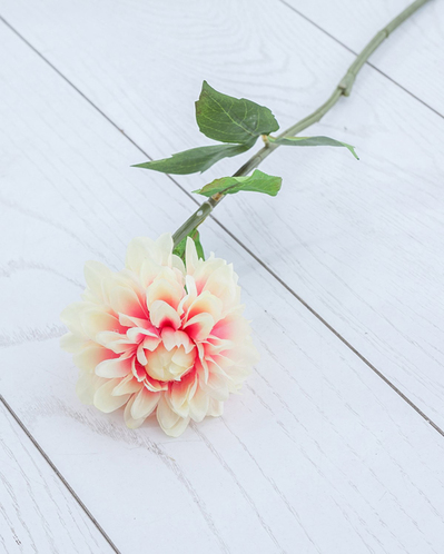 Dahlia Yapay Çiçek 52 cm Açık Pembe