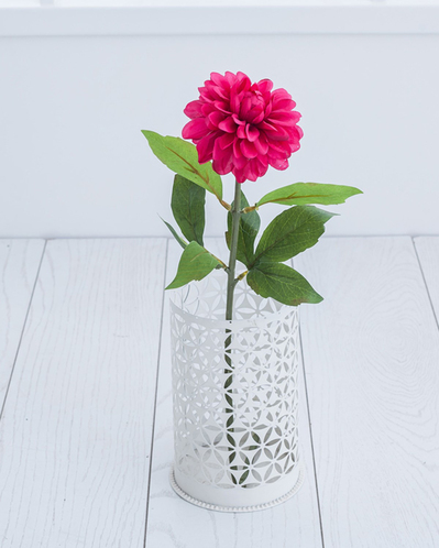 Dahlia Yapay Çiçek 52 cm Gül Kurusu
