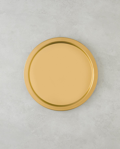 Emma Metal Tepsi 31,5 cm Gold