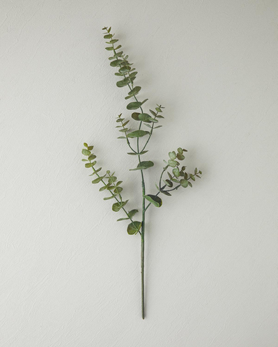Eucalyptus Tek Dal Yapay Çiçek 80 cm Yeşil