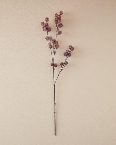 Fall Fruıt Spray Tek Dal Yapay Çiçek Kahve