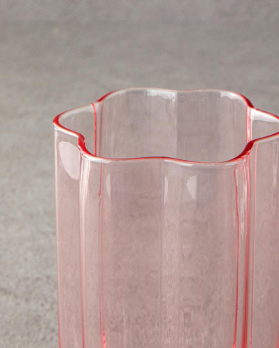 Flor Pura Cam 2li Meşrubat Bardağı Pembe