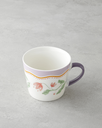 Floral Heaven New Bone China Kupa 450 ml Renkli