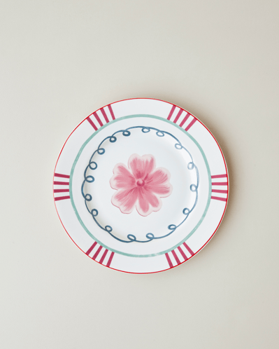 Florentis Bone Porselen Pasta Tabağı 19 cm Renkli