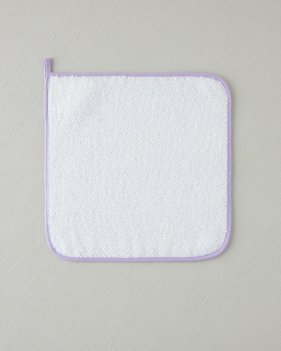Fluffy Cloud Pamuk 2li Kurulama Bezi 30x30 cm Mavi-Lila