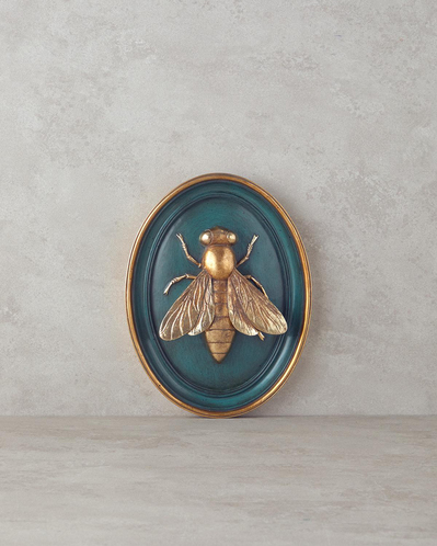 Fly Polyresin Duvar Aksesuarı Yağ Yeşili