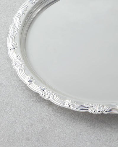 Glint Metal Tepsi 20 cm Silver