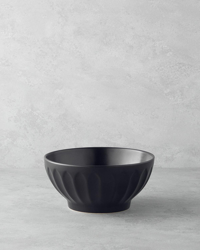 Hecha Seramik Karıştırma Kabı 23x12 cm Siyah