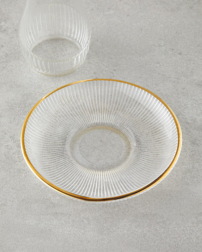 Janice Cam 12 Parça 6 Kişilik Çay Seti 135 ml Gold