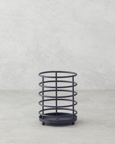 Jimena Metal Kağıt Havluluk 27,5 cm Siyah