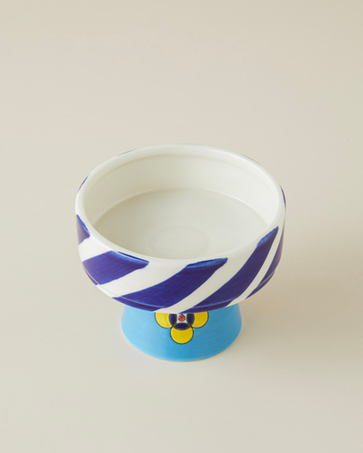Jolie Stoneware Dekoratif Kase 12,5x12,5x9,0 cm Multicolor
