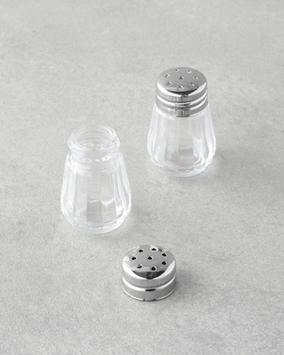 Lilla Cam 2li Tuzluk - Biberlik 4x4 cm Silver