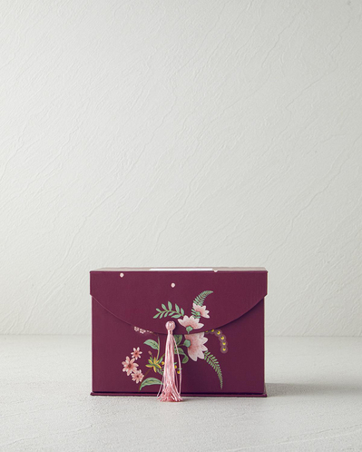 Loly New Bone China Kupa 460 ml Bordo