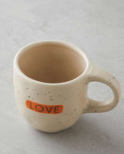 Love Stoneware Kupa 395 ml Turuncu