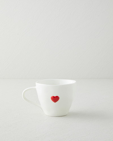 Lovelle Stoneware Kupa 320 ml Kırmızı