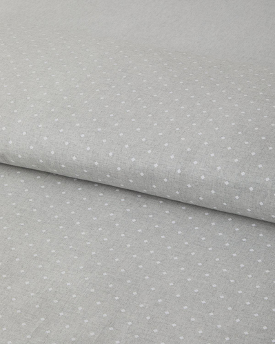 Mono Diamond İpliği Boyalı Tek Kişilik Çarşaflı Nevresim Takımı 160x220 cm Gri