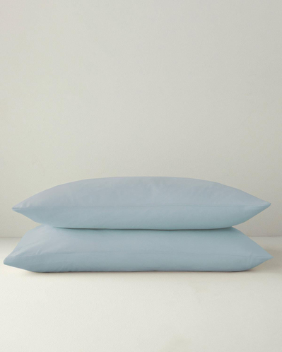 Novella Premium Pamuklu 2li Yastık Kılıfı 50x70 cm Açık Mavi