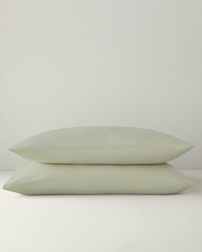 Novella Premium Pamuklu 2li Yastık Kılıfı 50x70 cm Açık Yeşil
