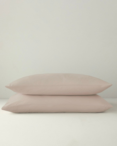 Novella Premium Pamuk Dokulu 2li Yastık Kılıfı 50x70 cm Toz Pembe