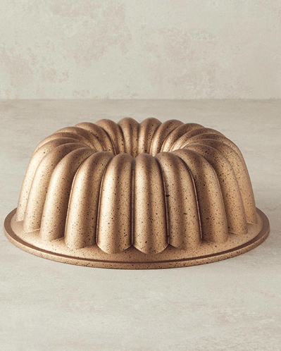 Patisserie Quinn Döküm Kek Kalıbı 25 cm Gold