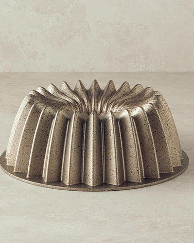 Patisserie Thin Döküm Kek Kalıbı 26 cm Gold-Silver