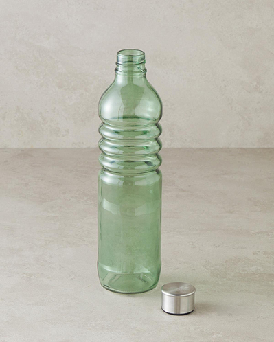 Pearly Cam Şişe 1250 ml Koyu Yeşil