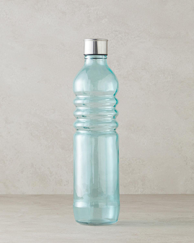 Pearly Cam Şişe 500 ml Mavi