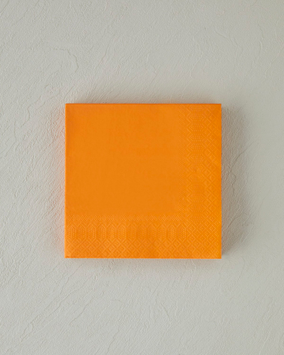 Plain Elegance 20li Kağıt Peçete 33x33 cm Turuncu