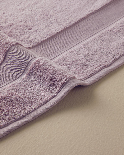Poffy Soft-Premium Pamuklu Banyo Havlusu 70x140 cm Lila