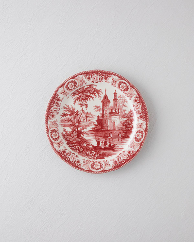 Preston Stoneware Servis Tabağı 26 cm Bordo