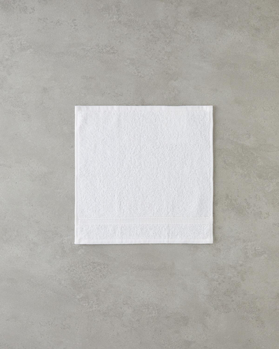 Pure Basic %100 Pamuk El Havlusu 30x30 cm Beyaz