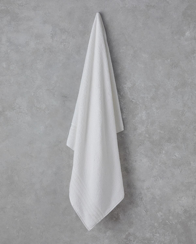 Pure Basic %100 Pamuk Banyo Havlusu 70x140 cm Beyaz