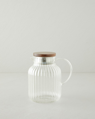 Pure Luxe Cam Sürahi 1400 ml Şeffaf