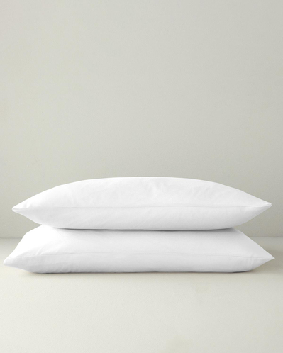 Pure %100 Pamuklu 2li Yastık Kılıfı 50x70 cm Beyaz