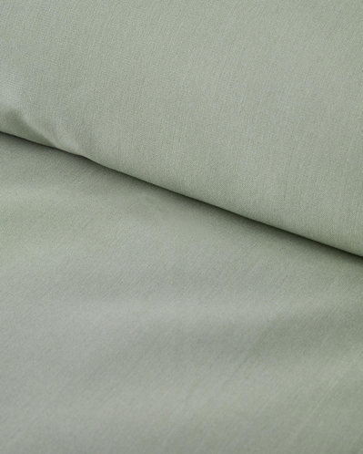 Pure Pamuklu King Size Nevresim Çağla Yeşili