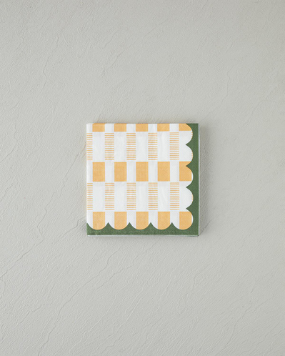 Retro Art 20li Kağıt Peçete 33x33 cm Sarı