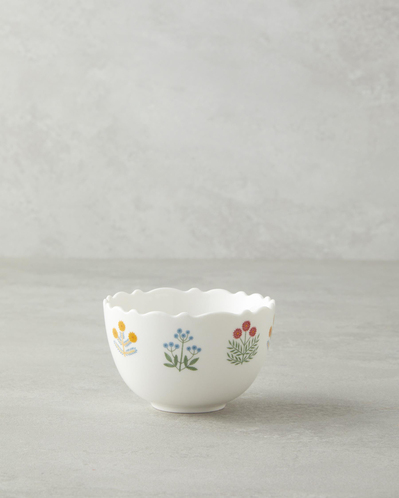 Retro Petite New Bone China Kase 14 cm Renkli