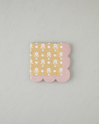 Retro Style 20li Kağıt Peçete 33x33 cm Pembe