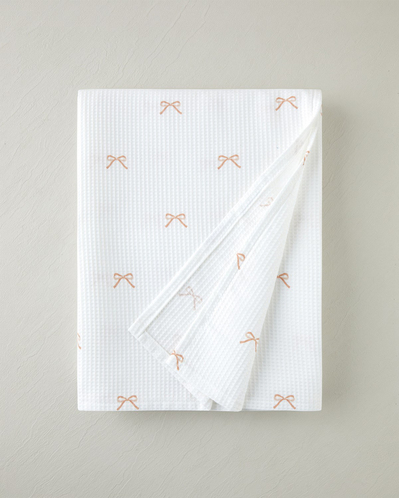 Romance Ribbon Çift Kişilik Pike 200x220 cm Pembe