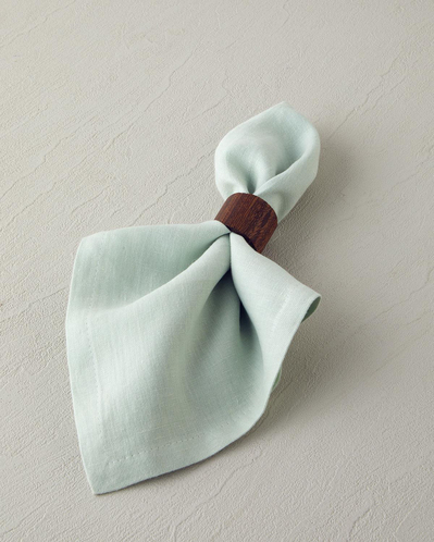 Rustic Iroco Peçete Halkası 3,5x4 cm Kahverengi