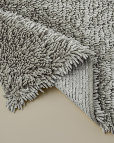 Silky Shine Kaydırmaz Taban Banyo Paspası 50x80 cm Gri