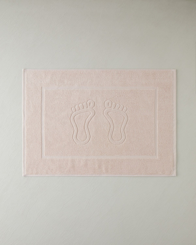 Soft Step %100 Pamuk Ayak Havlusu 50x70 cm Pudra