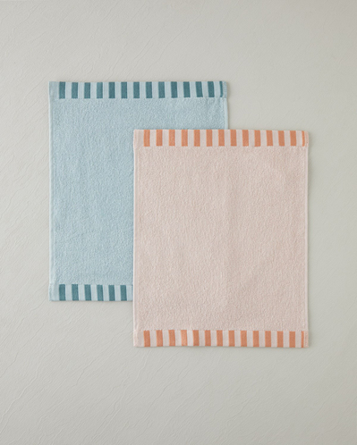 Stripe Edge %100 Pamuk El Havlusu 30x40 cm Mint