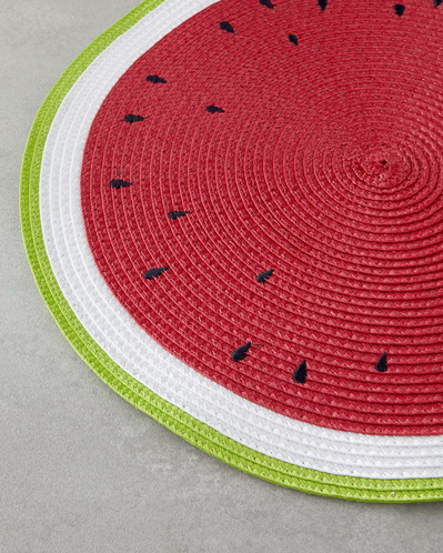 Summer Watermelon 2li Amerikan Servis 38 cm Kırmızı