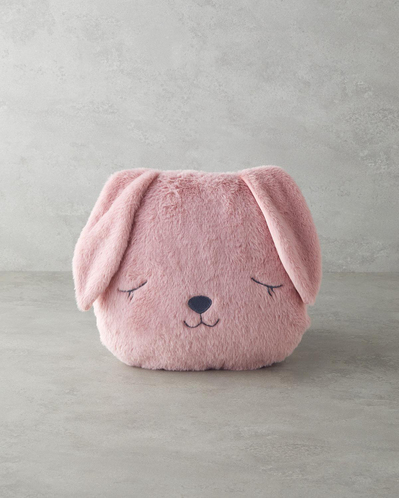 Sweet Rabbit Bebe Pelüş Dekoratif Kırlent 35x27 cm Pembe